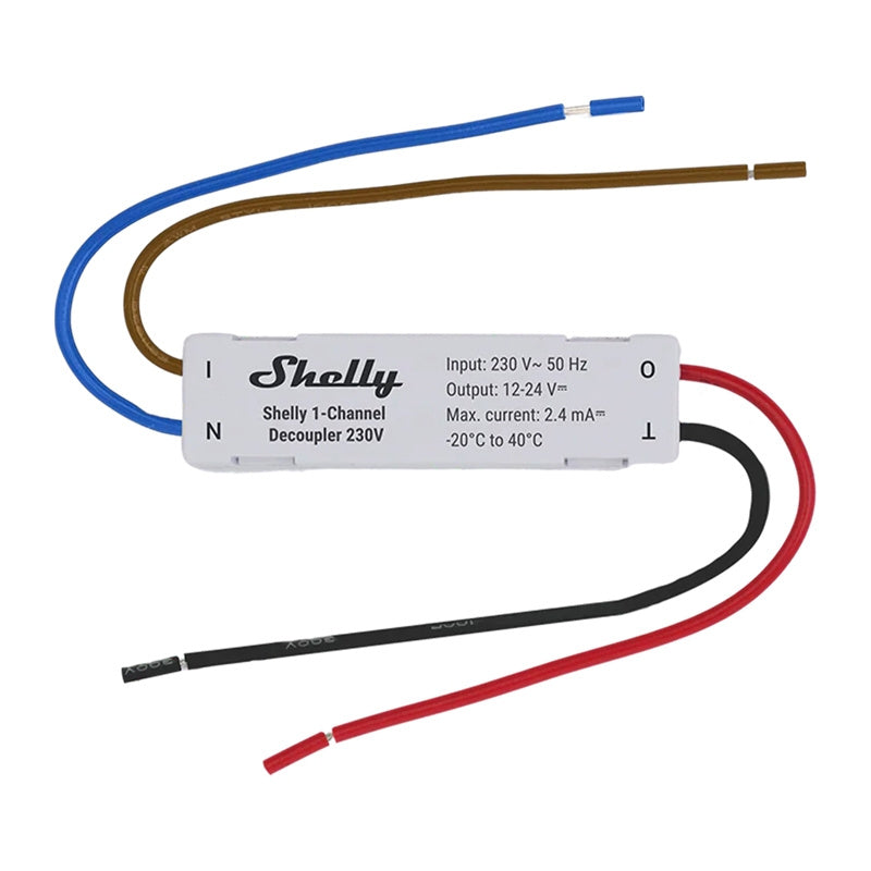 Shelly Decoupler 1-channel decoupler 230V - Product Image 3