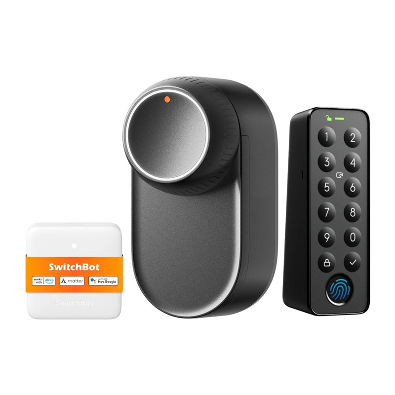 SwitchBot Ultra 3-in-1 smart lock with Hub Mini Matter control panel and Keypad keypad - Product Image 1