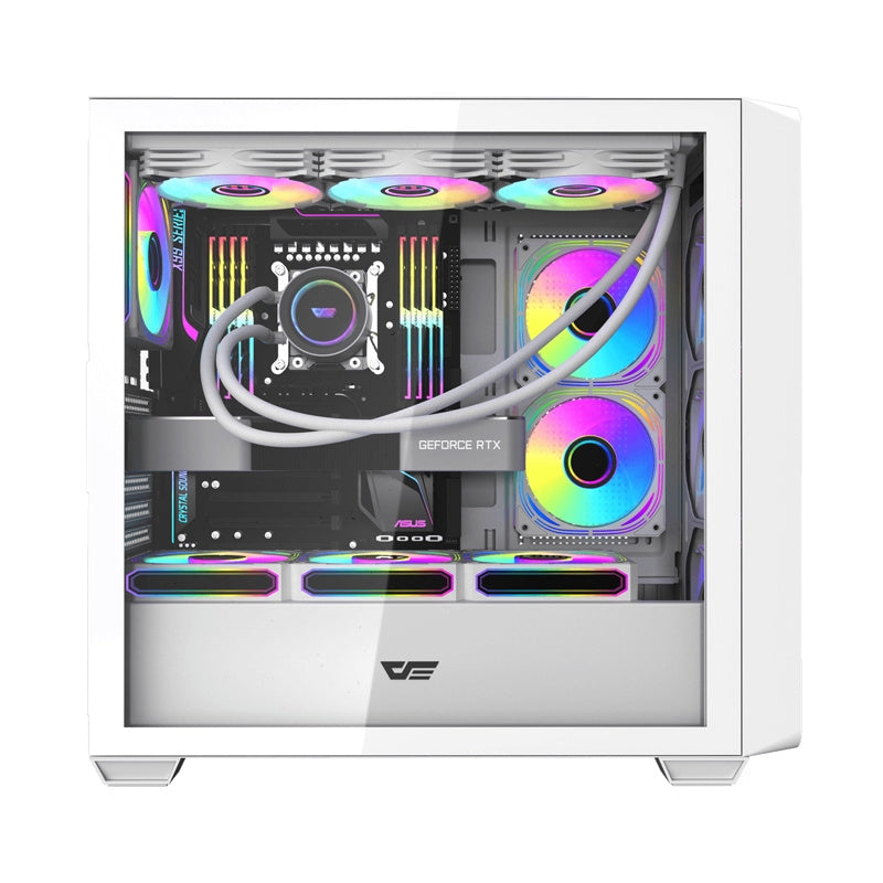 DarkFlash DS900WD computer case (white) - Product Image 5