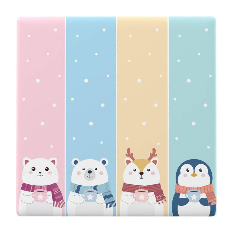Decorative cover / cap for the T5 SONOFF Cartoon 4C touch switch. - Image 1