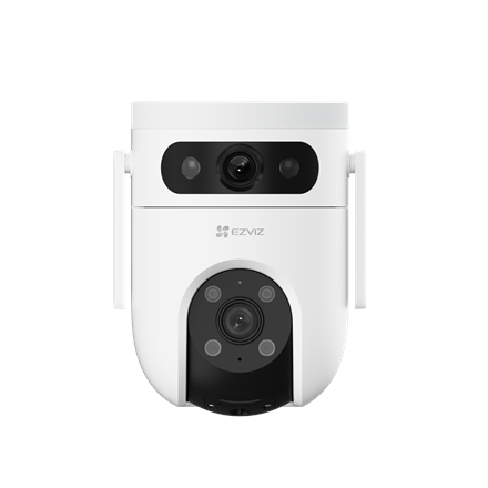 EZVIZ Pan/Tilt Camera, Dual-Lens, 4G | CS-H9C | PTZ | 5+5 MP | 2.8mm/6mm | IP65 | H.264/H.265 | Micro SD, Max. 512 GB