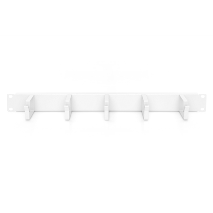 Digitus | Cable Management Panel with Cable Rings for 483 mm (19") Cabinets, 1U | DN-97601 | Grey