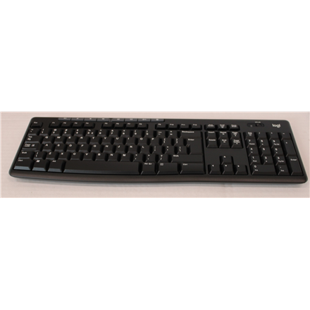 SALE OUT. Logitech MK270 | Keyboard and Mouse Set | Wireless | US | Black | DAMAGED PACKAGING, MINOR SCRATCH ON THE EDGE