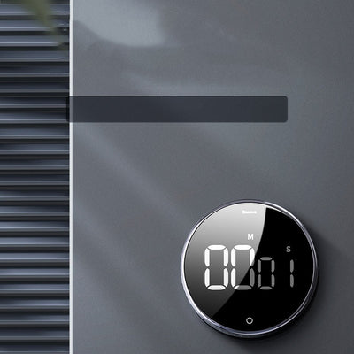 Baseus Heyo rotary timer electronic timer black timer (ACDJS-01)