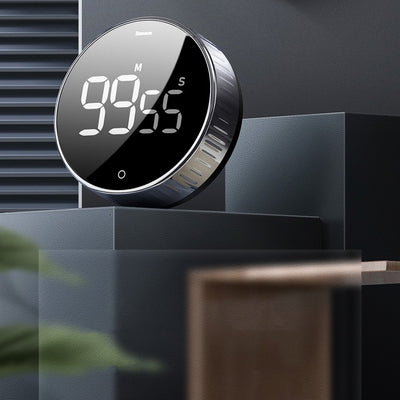 Baseus Heyo rotary timer electronic timer black timer (ACDJS-01)