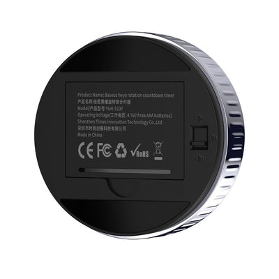 Baseus Heyo rotary timer electronic timer black timer (ACDJS-01)