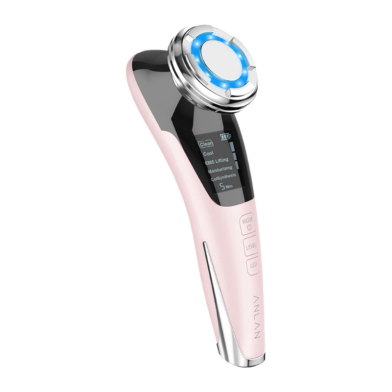 ANLAN ultrasonic face massager 01-ADRY11-001 (pink) - Product Image 1