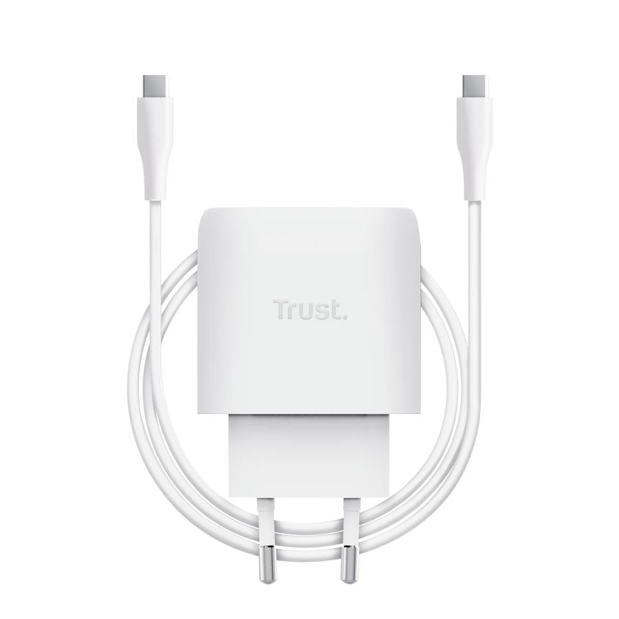 MOBILE CHARGER WALL MAXO 45W/USB-C WHITE 25522 TRUST