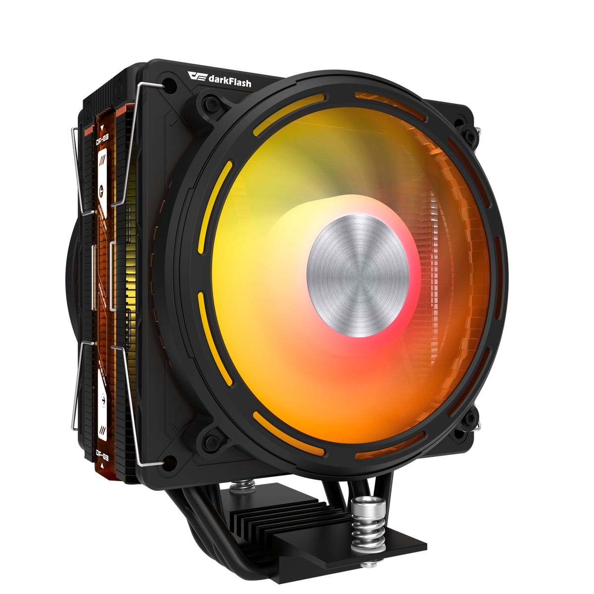 Darkflash E400 PLUS active CPU cooling (black) - Product Image 1