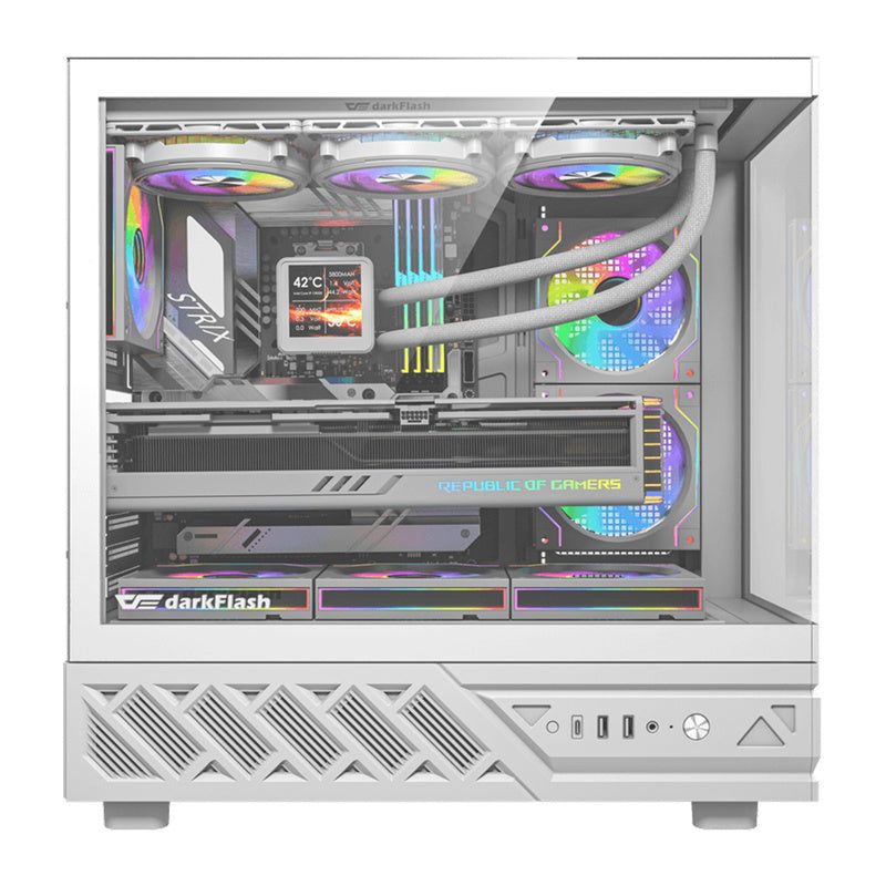 DarkFlash DS950 computer case (white) - Product Image 3
