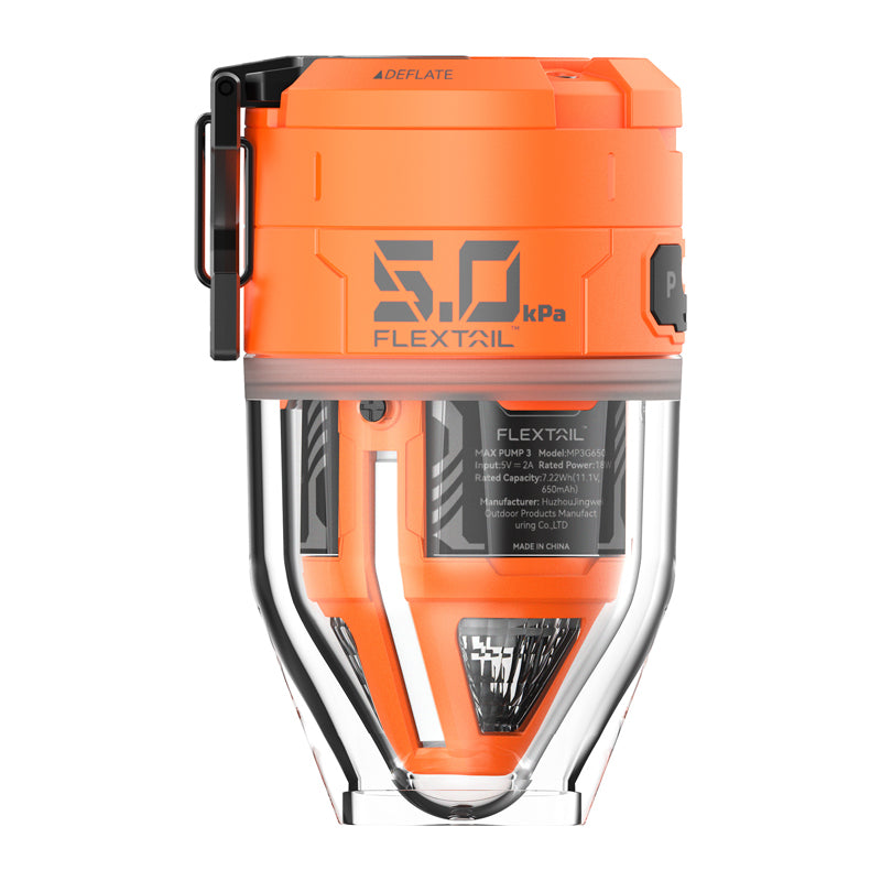 Flextail Max Pump 3 Portable Pump (Orange) - Image 1