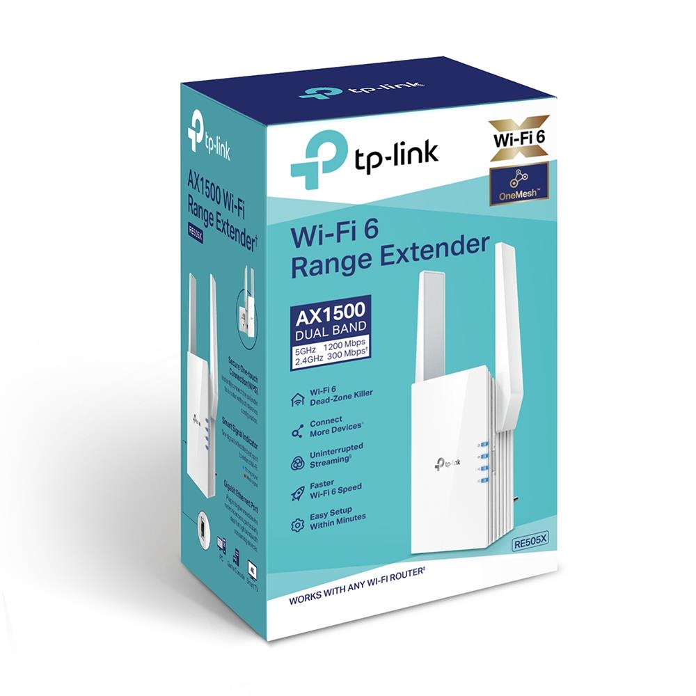 WRL RANGE EXTENDER 1500MBPS/RE505X TP-LINK