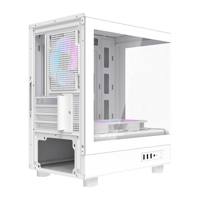 DarkFlash DB330M White Computer Case (+3 Fans) v2 - Product Image 9