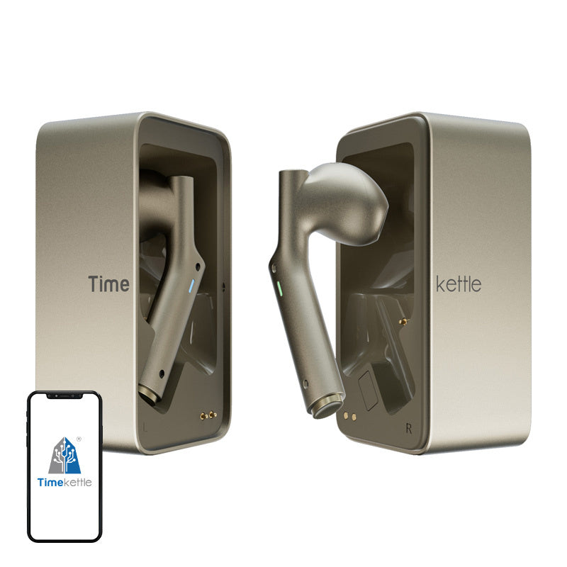 TIMEKETTLE W4 Translation Earbuds (Gold) - Product Image 1