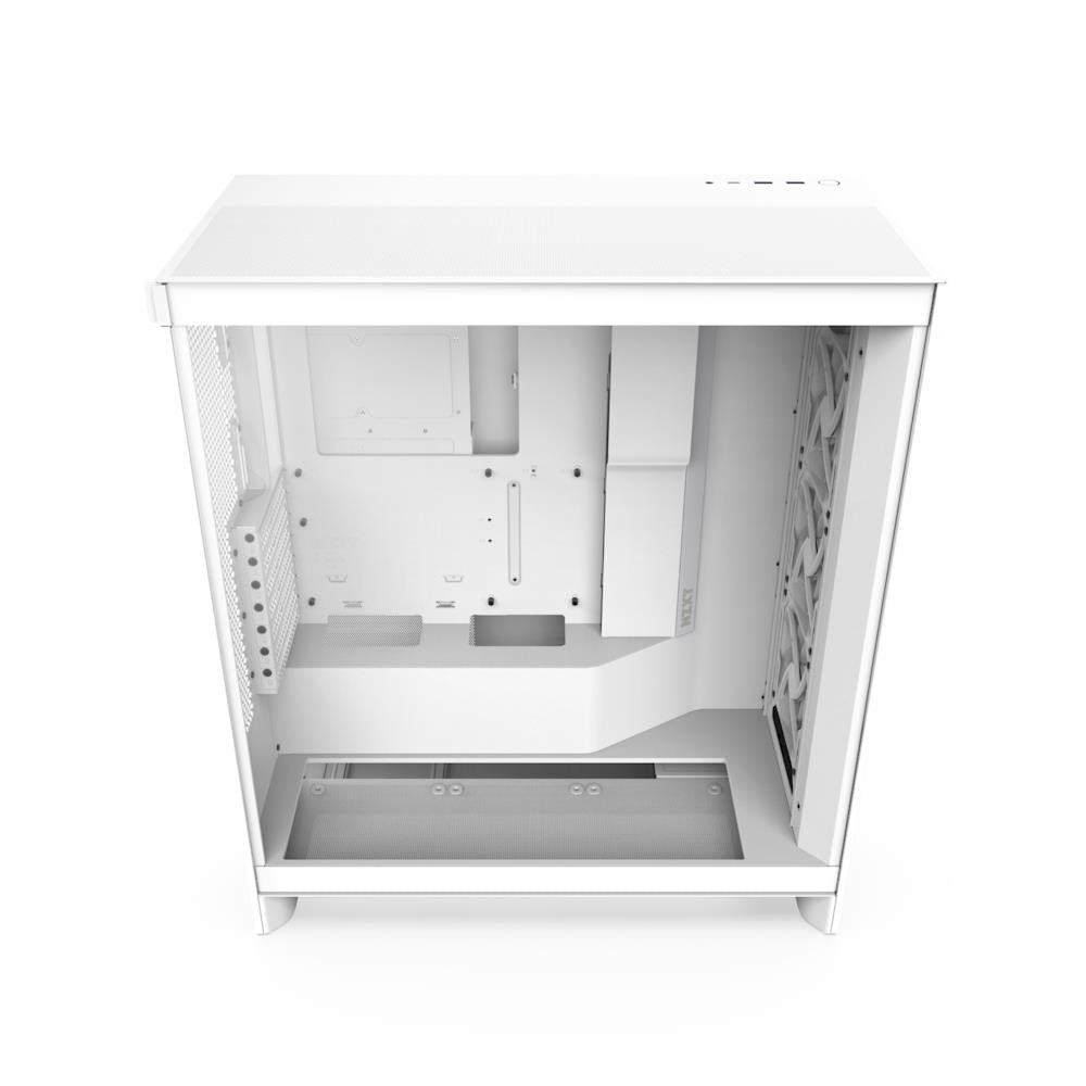 Case NZXT H7 Flow MidiTower ATX EATX MicroATX MiniITX Colour White CM-H72FW-01