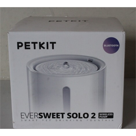 SALE OUT. Petkit P4114 (CT-W2) Eversweet Solo 2 Fountain, White | PETKIT | Smart Pet Drinking Fountain | Eversweet Solo