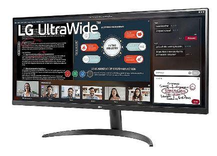LCD Monitor LG 34WQ500-B 34" Business/21 : 9 Panel IPS 2560x1080 21:9 100hz Matte 5 ms Tilt Colour Black 34WQ500-B