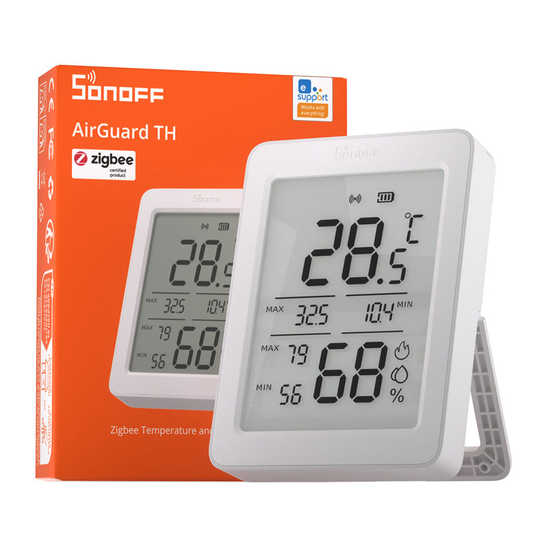 Sonoff AirGuard TH SNZB-02DR2 ZigBee LCD Temperature and Humidity Sensor - Product Image 3