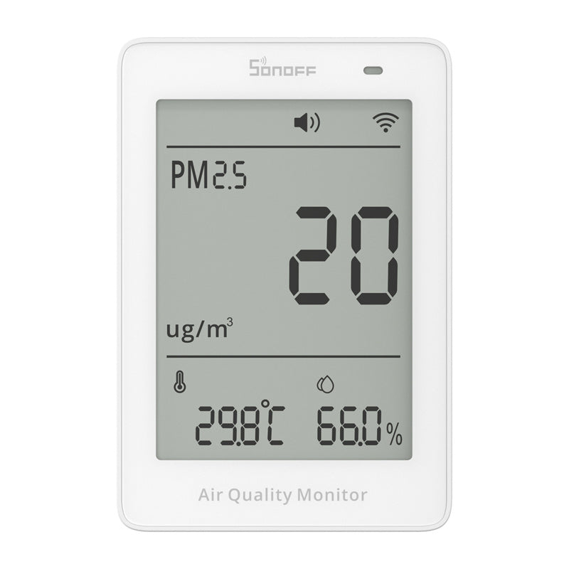 Sonoff AirGuard PM2.5 SAWF-07P WiFi LCD Air Quality Monitor - Product Image 2