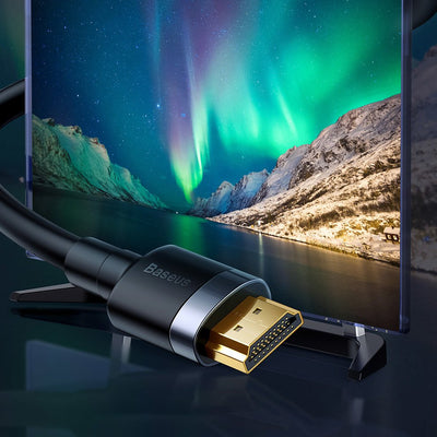 Baseus Cafule HDMI / HDMI 2.0 4K 60 Hz 3D 18 Gbps cable 2 m - black