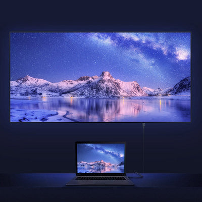 Baseus Cafule HDMI / HDMI 2.0 4K 60 Hz 3D 18 Gbps cable 2 m - black