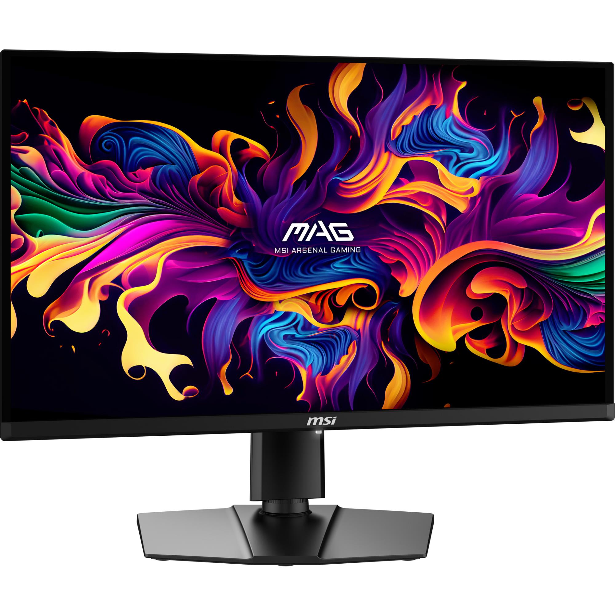 Monitor MSI 26.5" Gaming Panel QD-OLED 2560x1440 16:9 240Hz Matte 0.03 ms Swivel Pivot Height adjustable Tilt Colour Black MAG271QPXQD-OLEDE2
