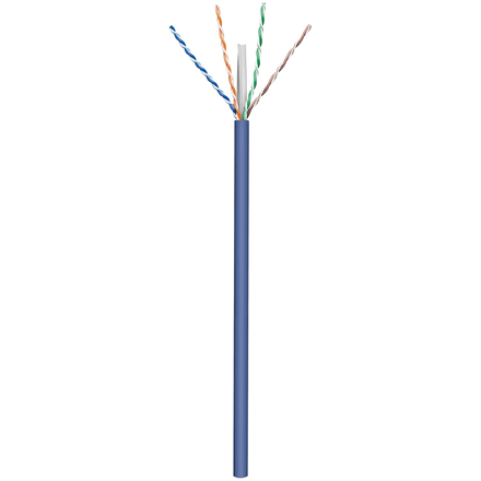 Goobay | CAT 6A Network Cable, U/UTP, 100 m | 96096 | U/UTP | Blue