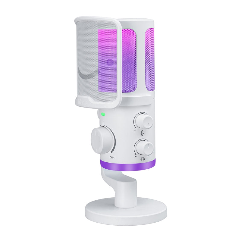 Fifine AM6 Condenser Microphone (White) - Image 2