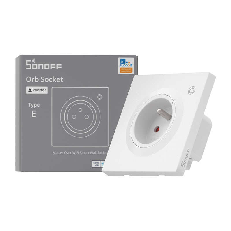 Sonoff WS01TPE-E WiFi Smart Wall Socket (Type E) - Product Image 2