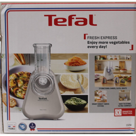SALE OUT. | TEFAL Vegetable slicer | Fresh Express DN853BE0 | Light Gray | 150 W | DAMAGED PACKAGING