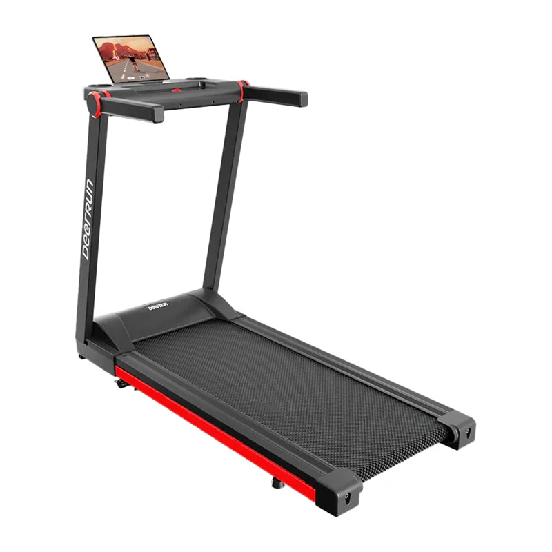 DeerRun A1 Pro Foldable Electric Treadmill (Black and Red) - Image 2