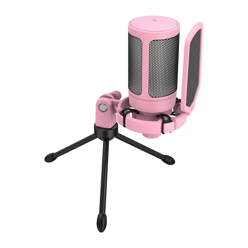 Fifine A6V Gaming Microphone (Pink) - Image 5