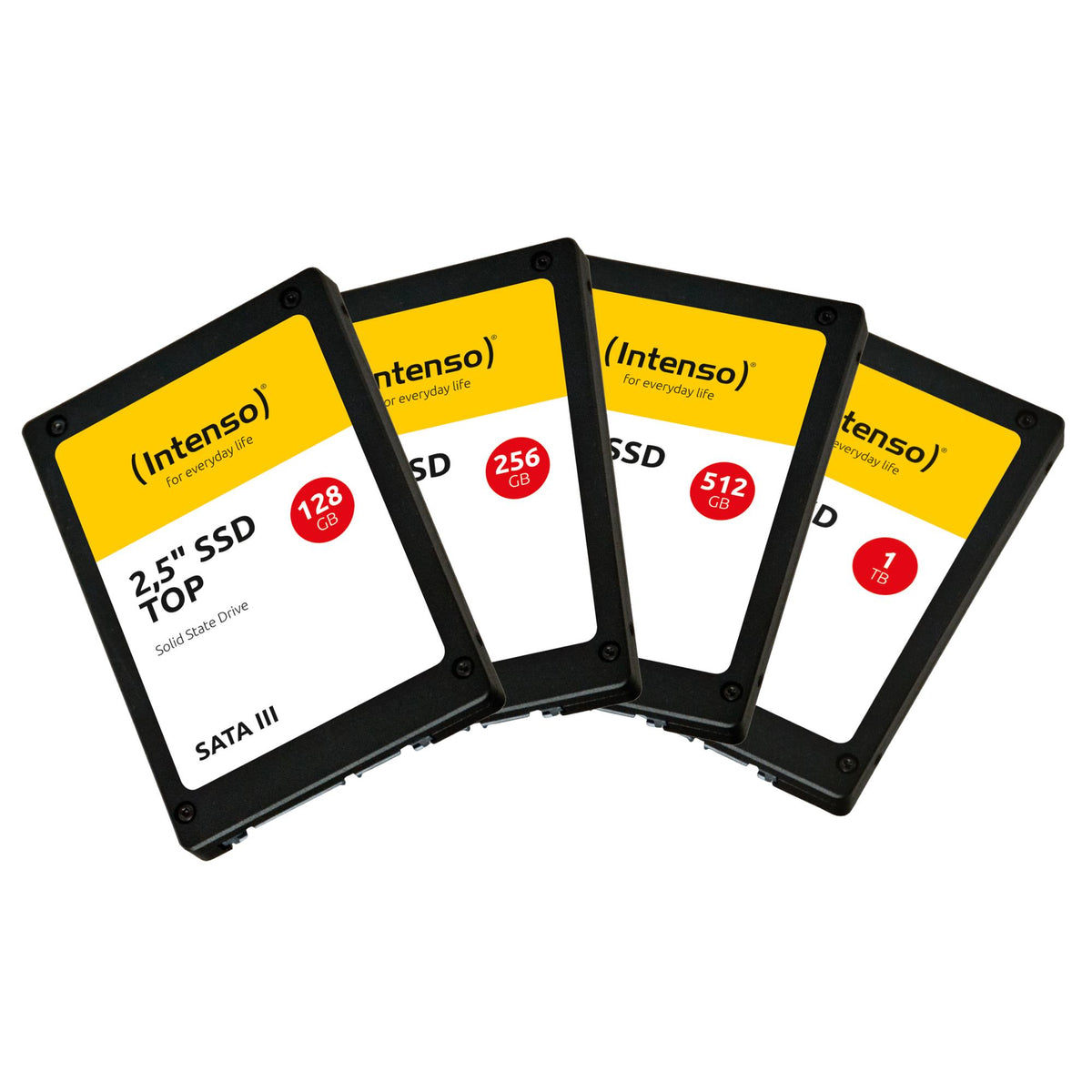SSD INTENSO 1000 GB Serial ATA III Write speed 500 MB/s Read speed 550 MB/s 2.5" MTBF 2000000 h 3812460
