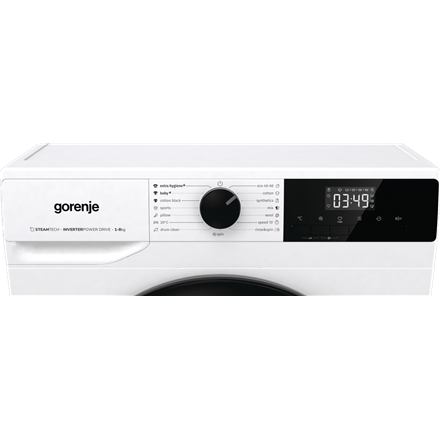 Gorenje | Washing Machine | W11NHPI84AS | Energy efficiency class A | Front loading | Washing capacity 8 kg | 1400 RPM |