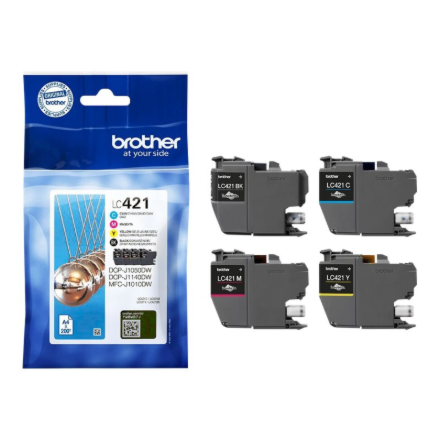 Brother LC421VAL Ink Cartridge Multipack | Brother