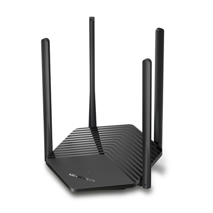Mercusys | AX1500 WiFi 6 Router | MR60X | 802.11ax | 1201+300 Mbit/s | 10/100/1000 Mbit/s | Ethernet LAN (RJ-45) ports 2
