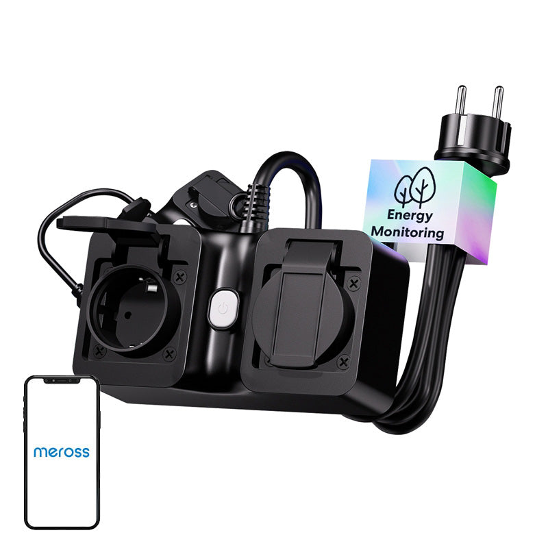 Meross MOP320MA-EU WiFi smart power strip, outdoor, IP44 (Matter) - Image 1