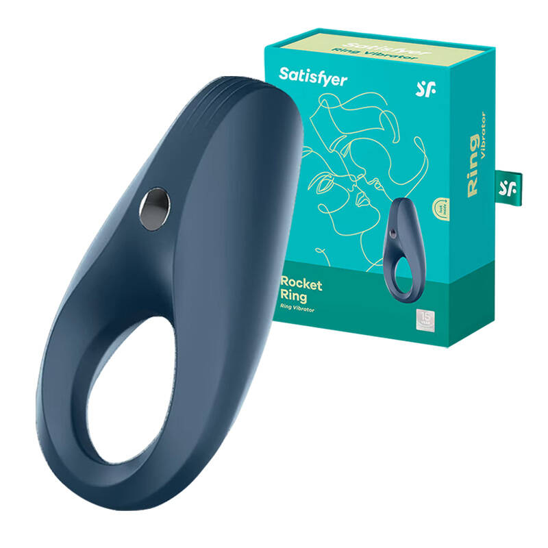 Vibrating ring Satisfyer Rocket Ring (dark blue) - Image 1