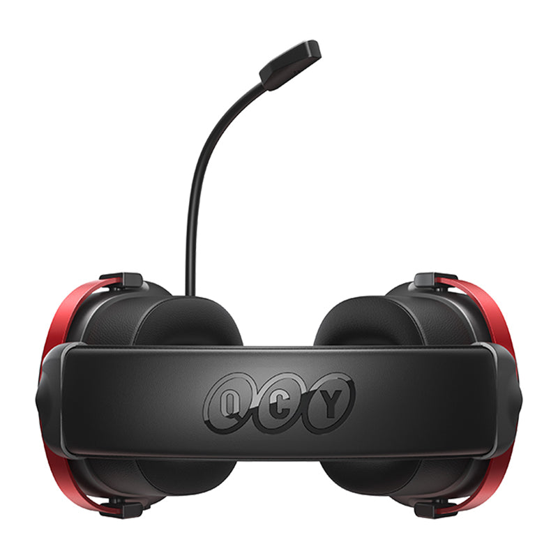 QCY Heroad VN200 Gaming Headphones (Black and Red) - Image 3