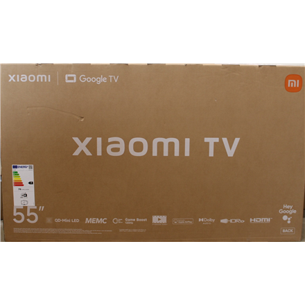 SALE OUT. Xiaomi TV S Mini LED 55 2026 | SALE OUT. Xiaomi S Mini LED 2026 | 55 | Smart TV | Google TV | 4K UHD | Dark Gr