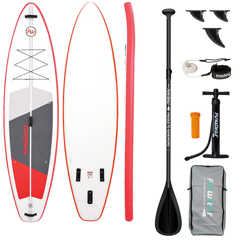 FunWater SUP paddleboard SUPFW69C 3,35m (red-white) - Image 1