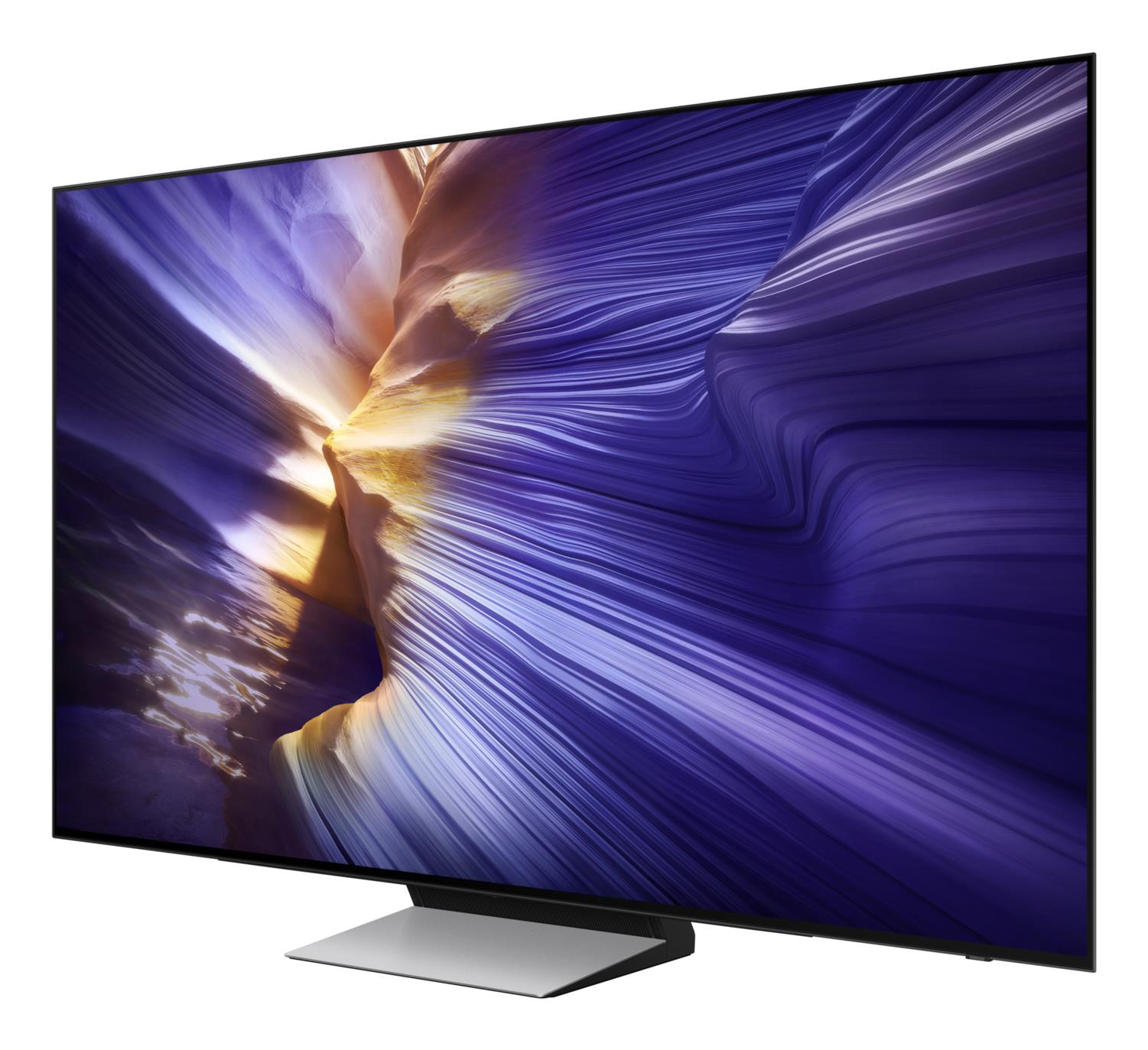 TV Set SAMSUNG 83" OLED/4K/Smart 3840x2160 Tizen Black QE83S90FAEXXH
