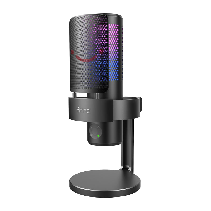 Fifine A9 studio microphone with stand (black) - Image 2