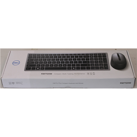 SALE OUT. | Dell | Keyboard and Mouse | KM7120W | Wireless | 2.4 GHz, Bluetooth 5.0 | Batteries included | Bluetooth |