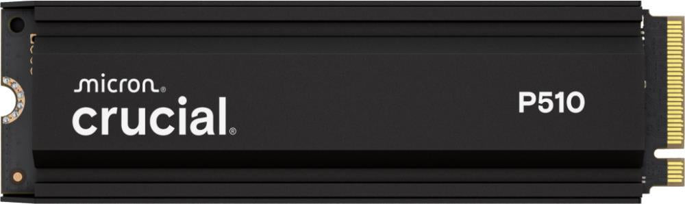 SSD CRUCIAL P510 1TB M.2 PCIe Gen5 NVMe TLC Write speed 9500 MBytes/sec Read speed 11000 MBytes/sec TBW 600 TB CT1000P510SSD5