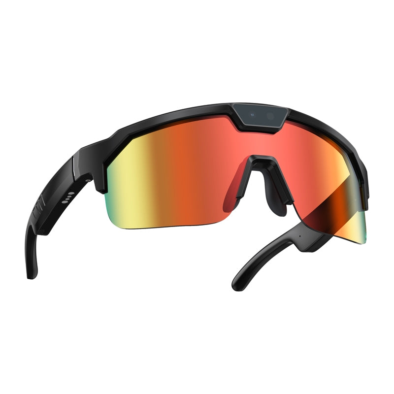 ZEBLAZE Q01 AI Sports Sunglasses - Orange - Image 3