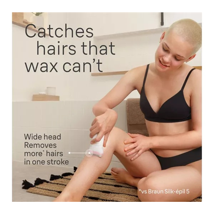 Braun Epilator | SE7030 Silk-épil Series 7 | Operating time (max) 40 min | Number of power levels 2 | Wet & Dry | White/