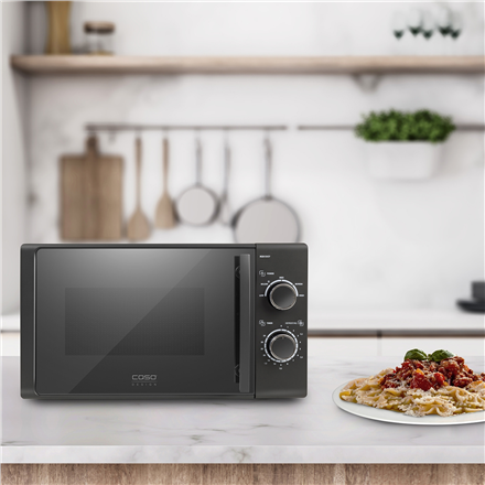 Caso | Microwave oven | M20 EASY | Free standing | 20 L | 700 W | Silver