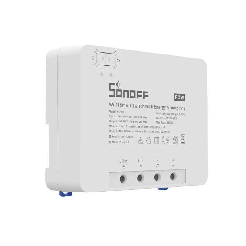 Sonoff POWR3 smart WiFi switch with current measurement function - Image 4