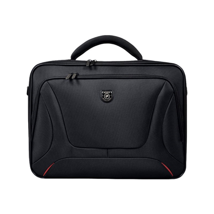PORT DESIGNS | Courchevel | Fits up to size 17.3 " | Messenger - Briefcase | Shoulder strap | Black